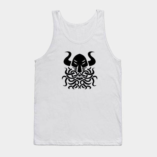 Cthulhu Viking Tank Top by Johnitees